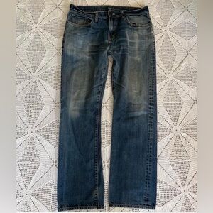 Vintage GAP Coupe Une (Fit 1)
Jeans 34×30 — 90s / Straight Leg / Broken-In
Wash
